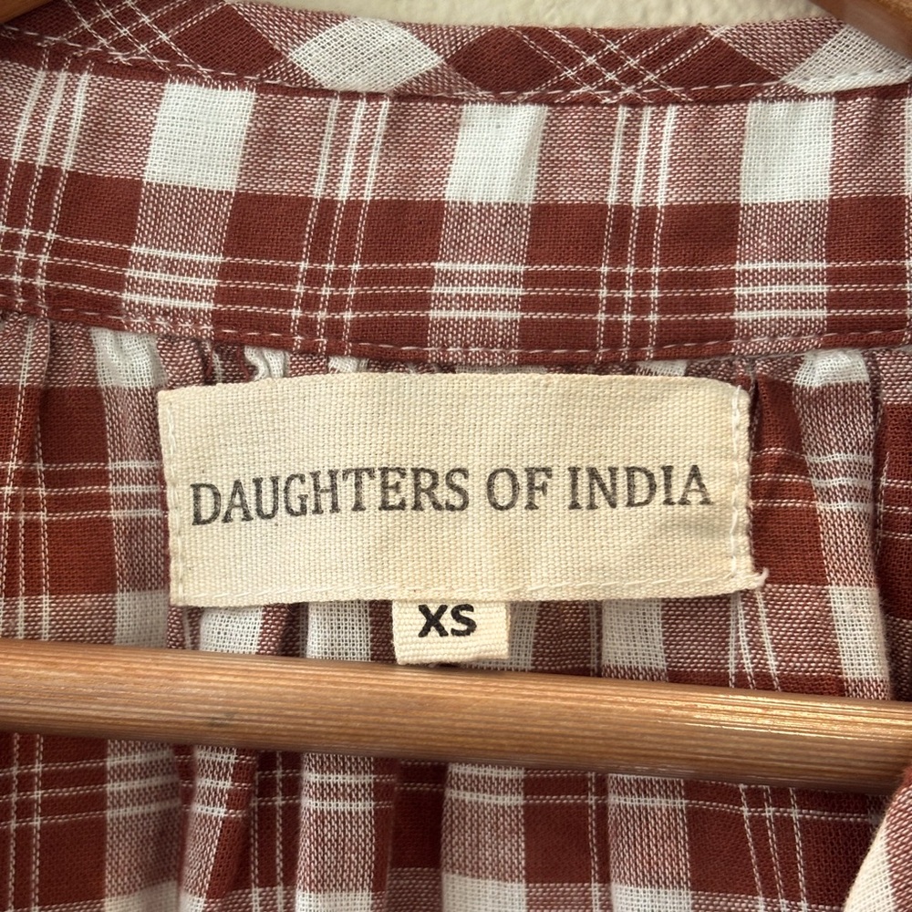 Daughters of India Poet Blouse NWT - Picture 7 of 14